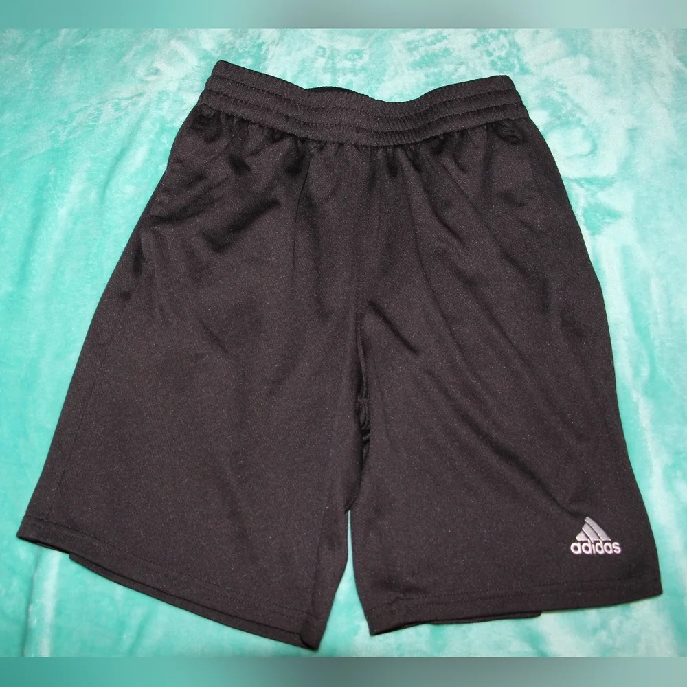 Adidas Boys Black Shorts
